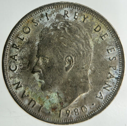 1980 Spain 5 Pesetas Coin | Fine Collectable Grade