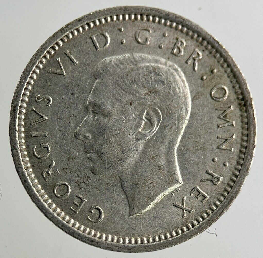 1940 George VI Threepence Silver Coin | Fine Collectable Grade