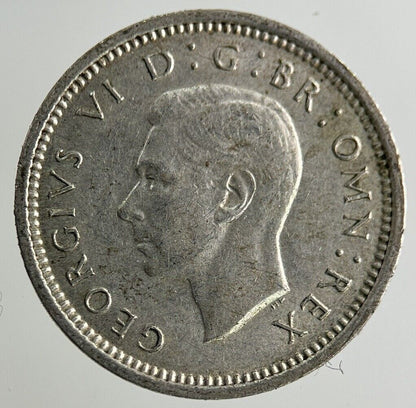 1940 George VI Threepence Silver Coin | Fine Collectable Grade