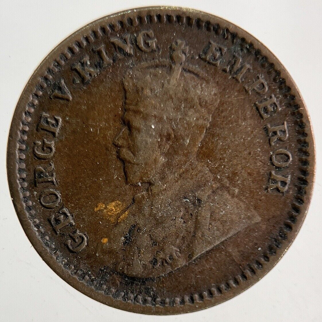 1917 India 1/12 Anna Coin | Collectable Grade