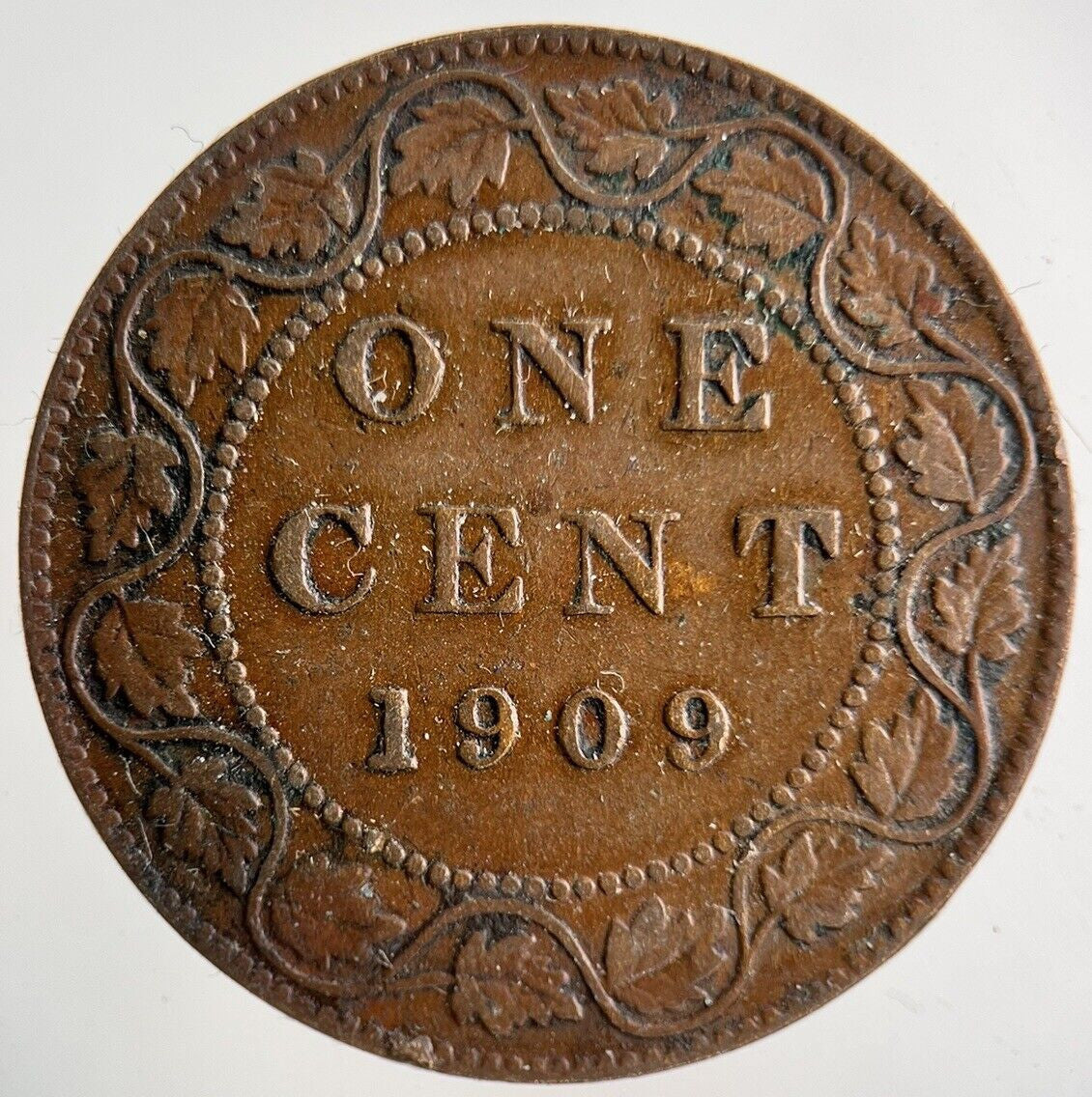 1909 Canada One Cent Coin | Fine Collectable Grade