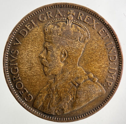1917 Canada New Found - Land One Cent Coin | Fine Collectable Grade