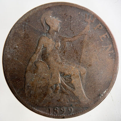 1899 Victoria One Penny Coin | Collectable Grade