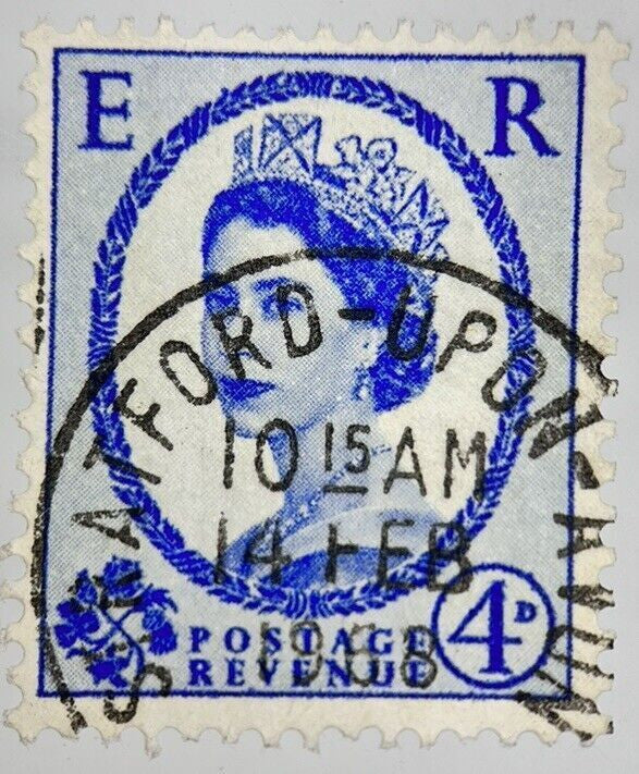 1968 British Elizabeth II 4 Four - Pence 4d Stamp | Collectable Grade
