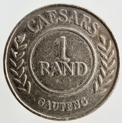 Caesars 1 Rand Gauteng Casino Token Coin | Fine Collectable Grade