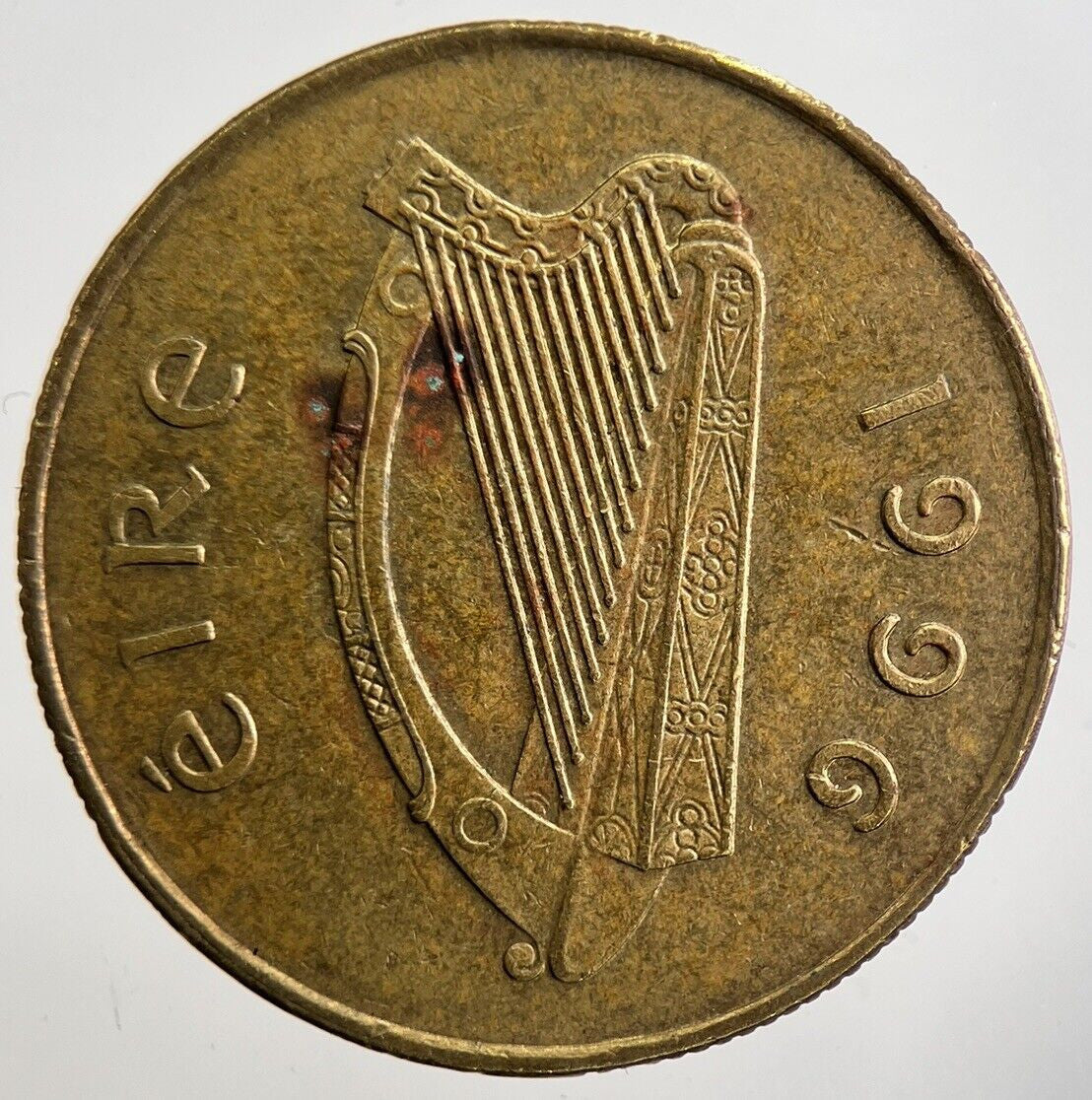 1996 Irish 20p 20 Twenty - Pence Coin | Very High Grade | a7027