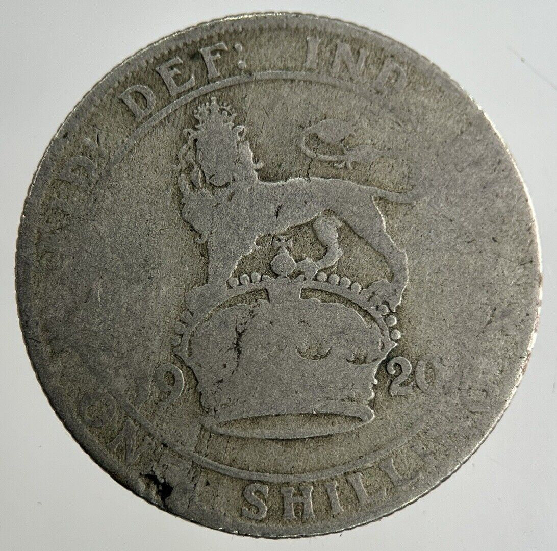 1920 George V Shilling Silver Coin | Collectable Grade