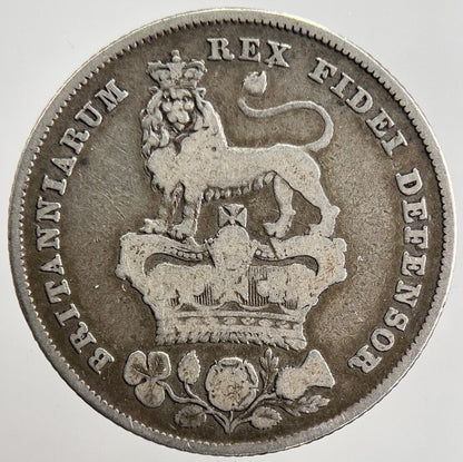 1826 George IV Shilling Silver Coin | Collectable Grade | a2470