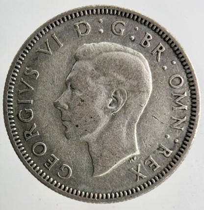 1940 George VI Shilling Silver Coin | Fine Collectable Grade