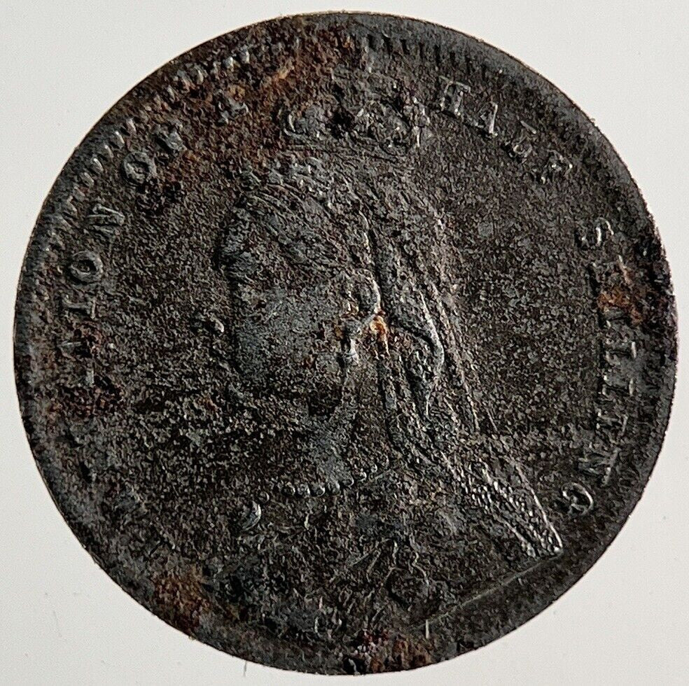 Old Queen Victoria Toy Money Coin | Fine Collectable Grade