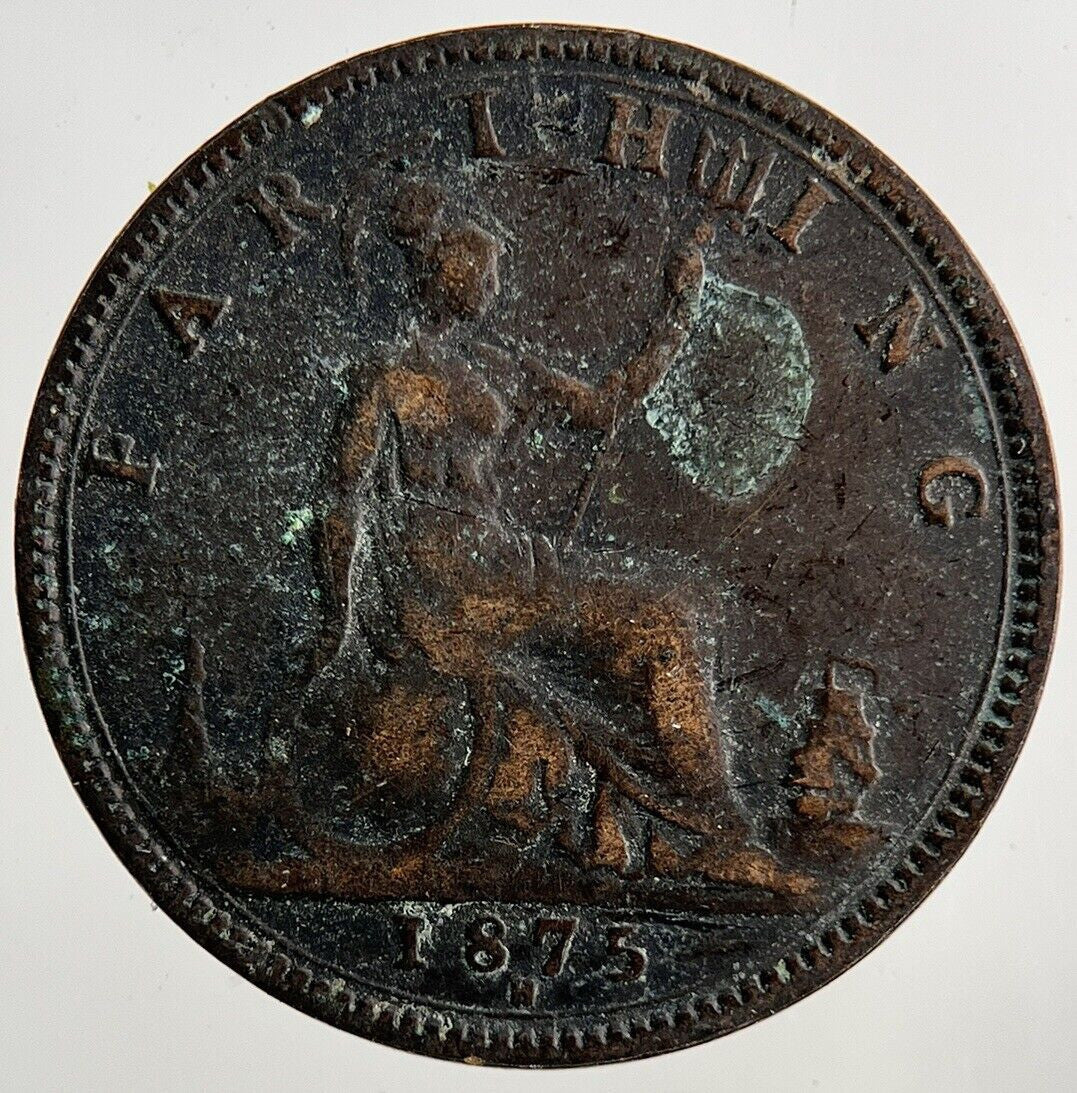 1875-H Victoria Farthing Coin | Collectable Grade