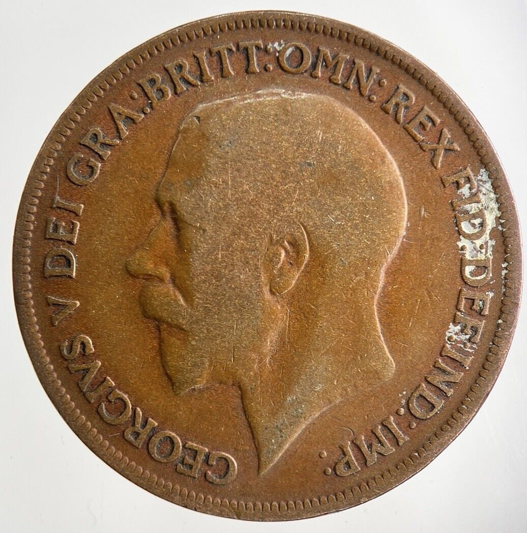 1914 George V One Penny Coin | Collectable Grade