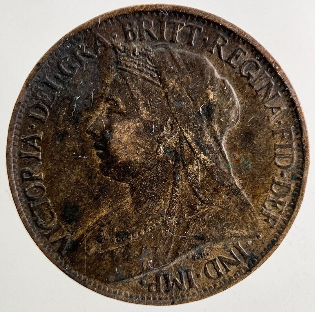1897 Victoria Farthing Coin | Very High Grade
