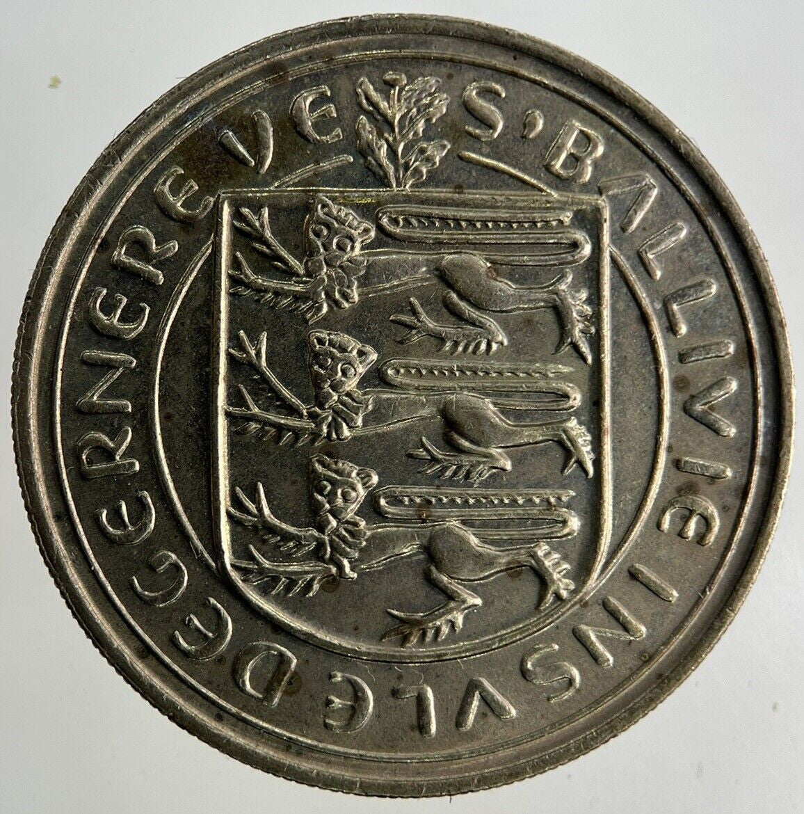 1984 Guernsey 10p Ten - Pence Coin | Fine Collectable Grade
