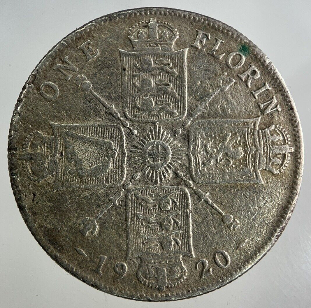 1920 George V Florin Silver Coin | Collectable Grade