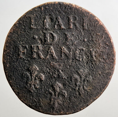 France 1 Liard De France Louis XIV Coin | Collectable Grade