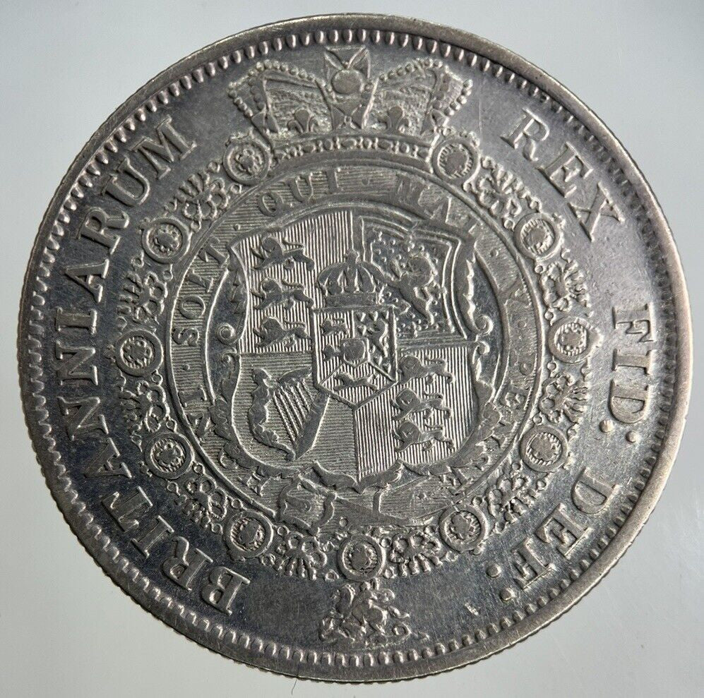 1817 George III 3rd Half - Crown Silver Coin | Very High Grade