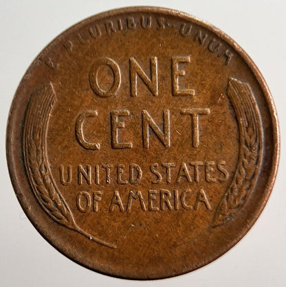 1953 - D Lincoln US USA One Cent Coin | Fine Collectable Grade | a107