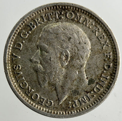 1934 George V Threepence Silver Coin | Fine Collectable Grade