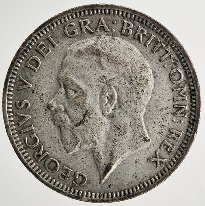 1936 George V Shilling Silver Coin | Fine Collectable Grade | a6680