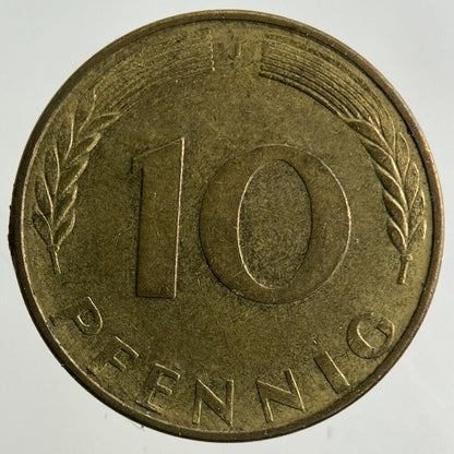 1970 Germany 10 Pfennig Coin | Fine Collectable Grade