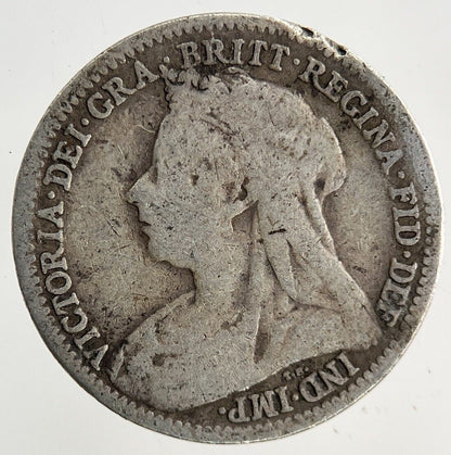 1899 Victoria Threepence Silver Coin | Fine Collectable Grade