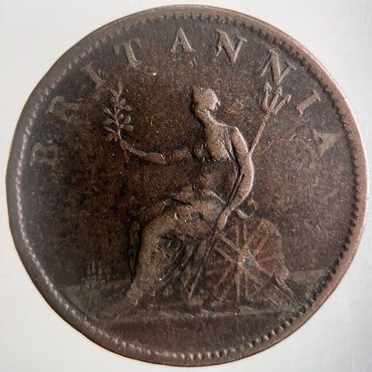 1806 George III 3rd Half - Penny Coin | Collectable Grade | a4387