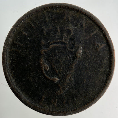 1806 Irish Half - Penny Coin | Collectable Grade