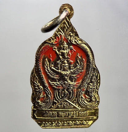 Thailand Old Thai King Taksin The Great Charm Pendant Amulet | Height 3cm