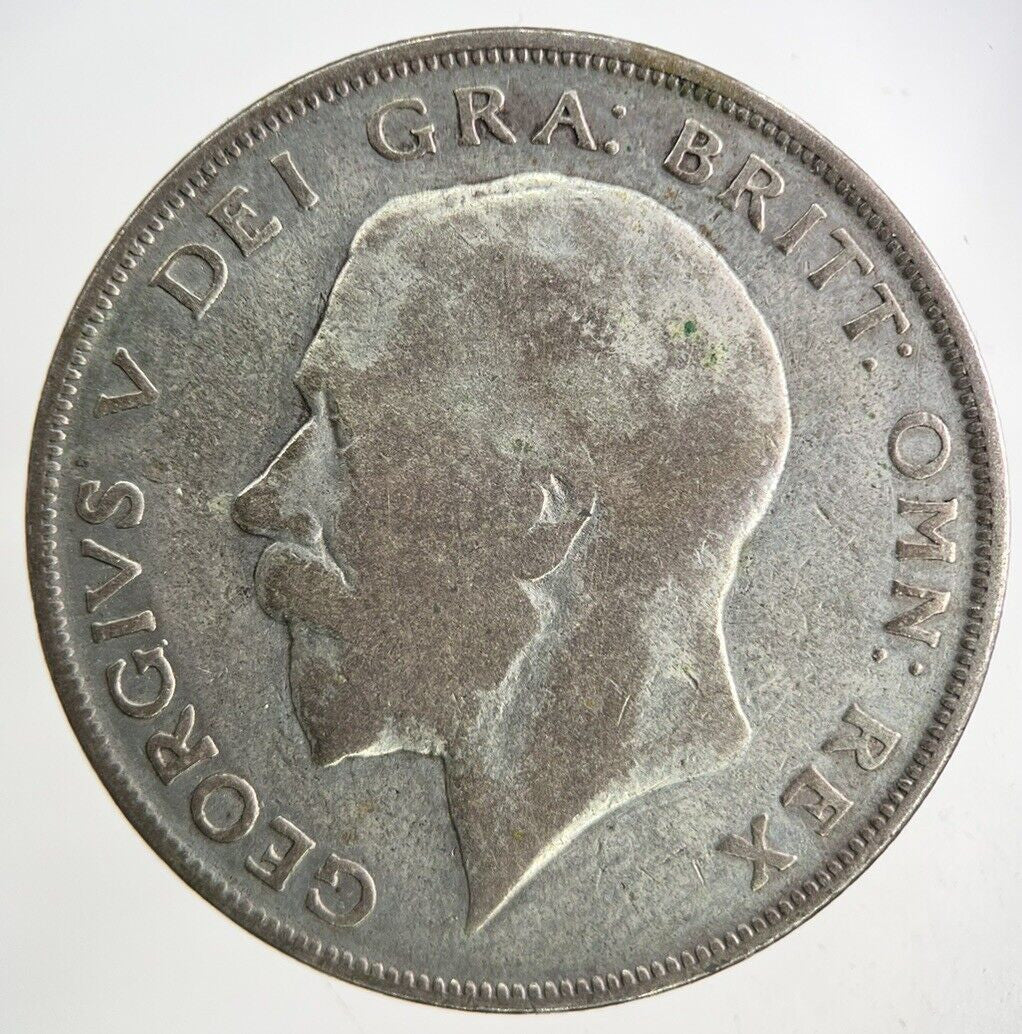 1923 George V Half - Crown Silver Coin | Fine Collectable Grade