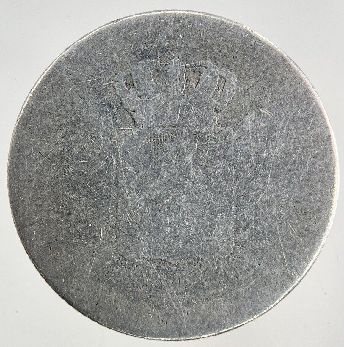 Belgium 1 Franc Silver Coin | Fair Grade