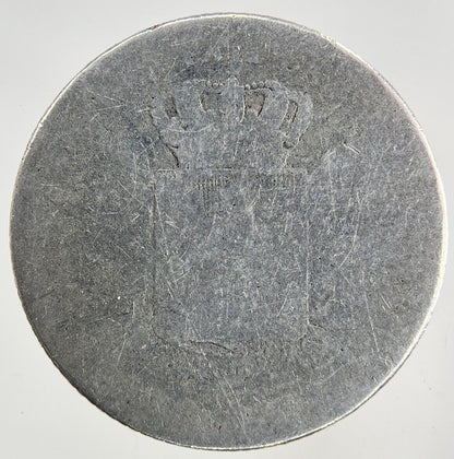 Belgium 1 Franc Silver Coin | Fair Grade