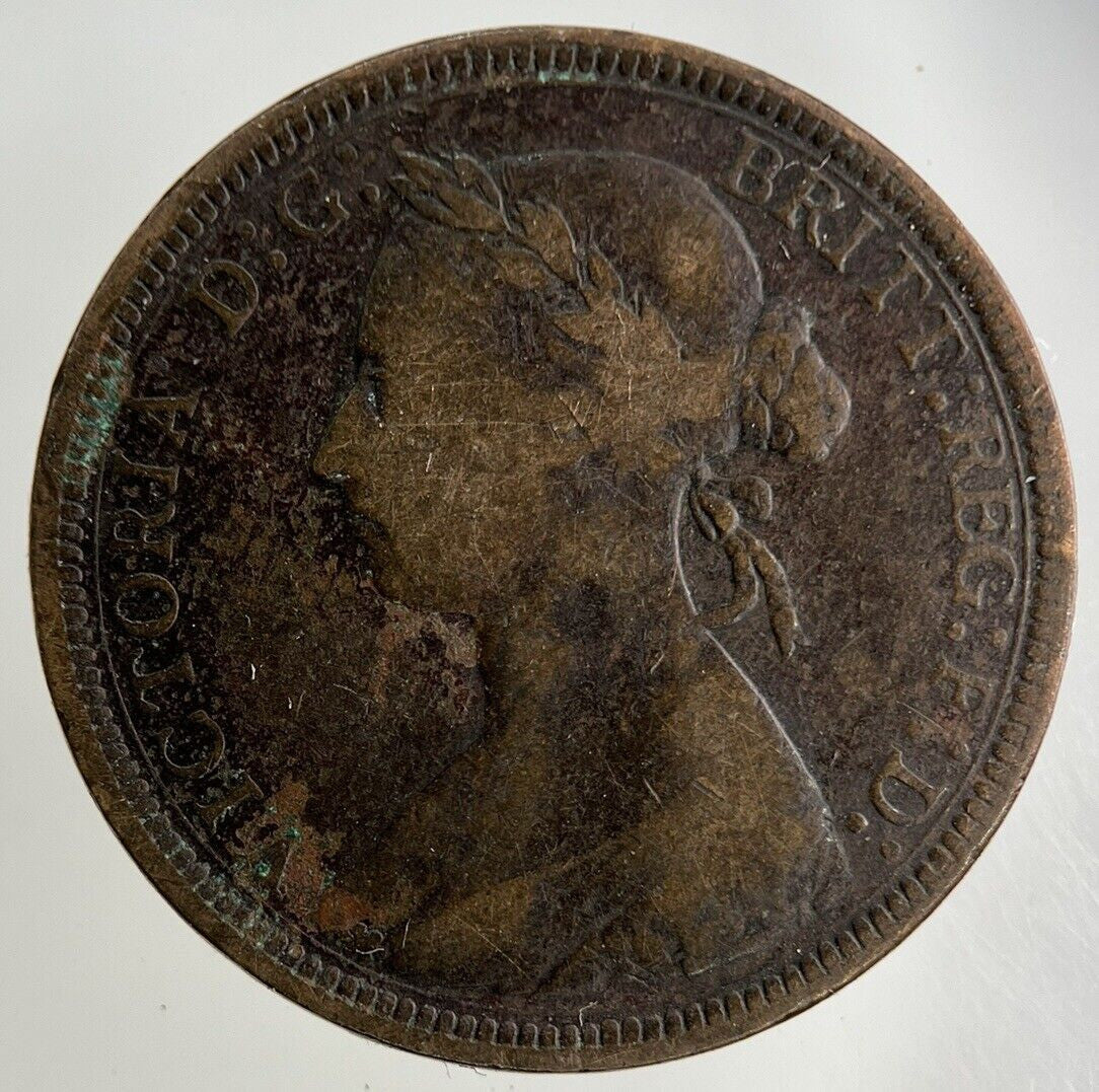 1891 Victoria Half - Penny Coin | Collectable Grade