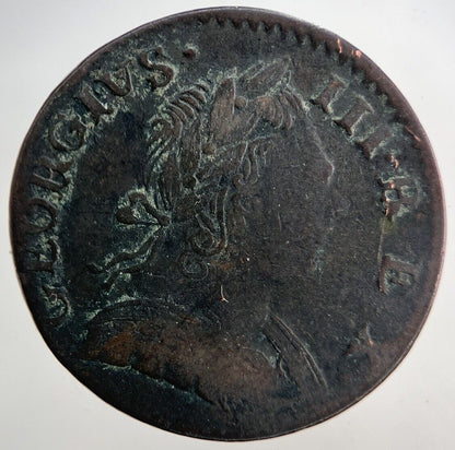1773 George 3rd III Half - Penny British Coin | Fine Collectable Grade