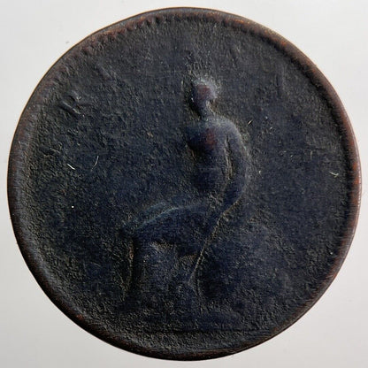 1806 George 3rd III Half - Penny Coin | Collectable Grade | a7211
