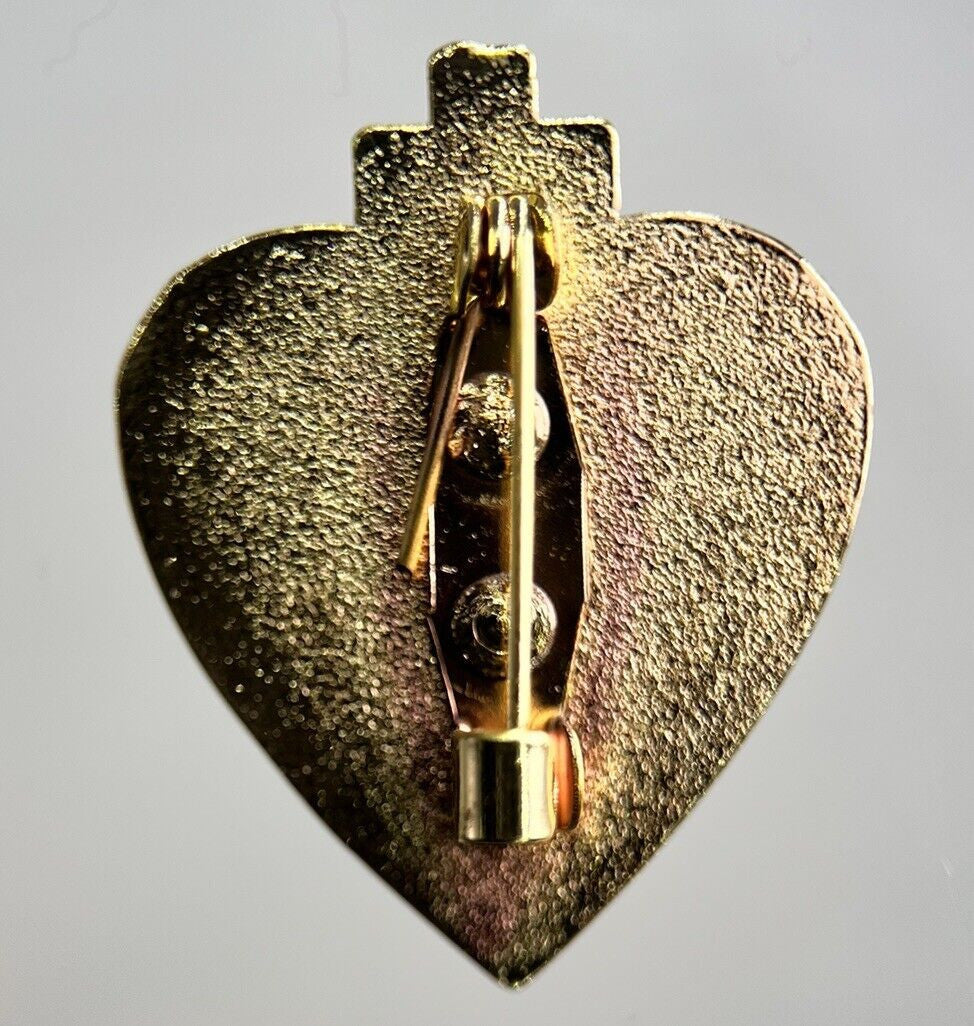Thailand Old Thai Give Blood Badge Charm Token Medal | Height 3cm