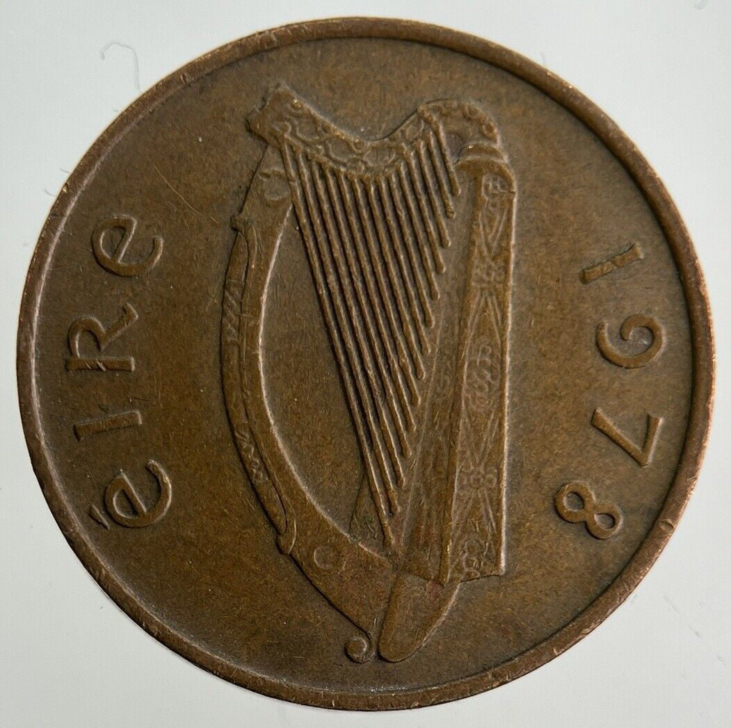 1978 Irish 1p One - Pence Coin | Fine Collectable Grade