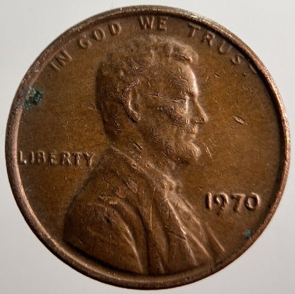 1970 US USA One Cent Coin | Fine Collectable Grade | a3932