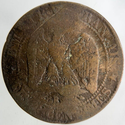 1855 France 5 Centimes Coin | Collectable Grade