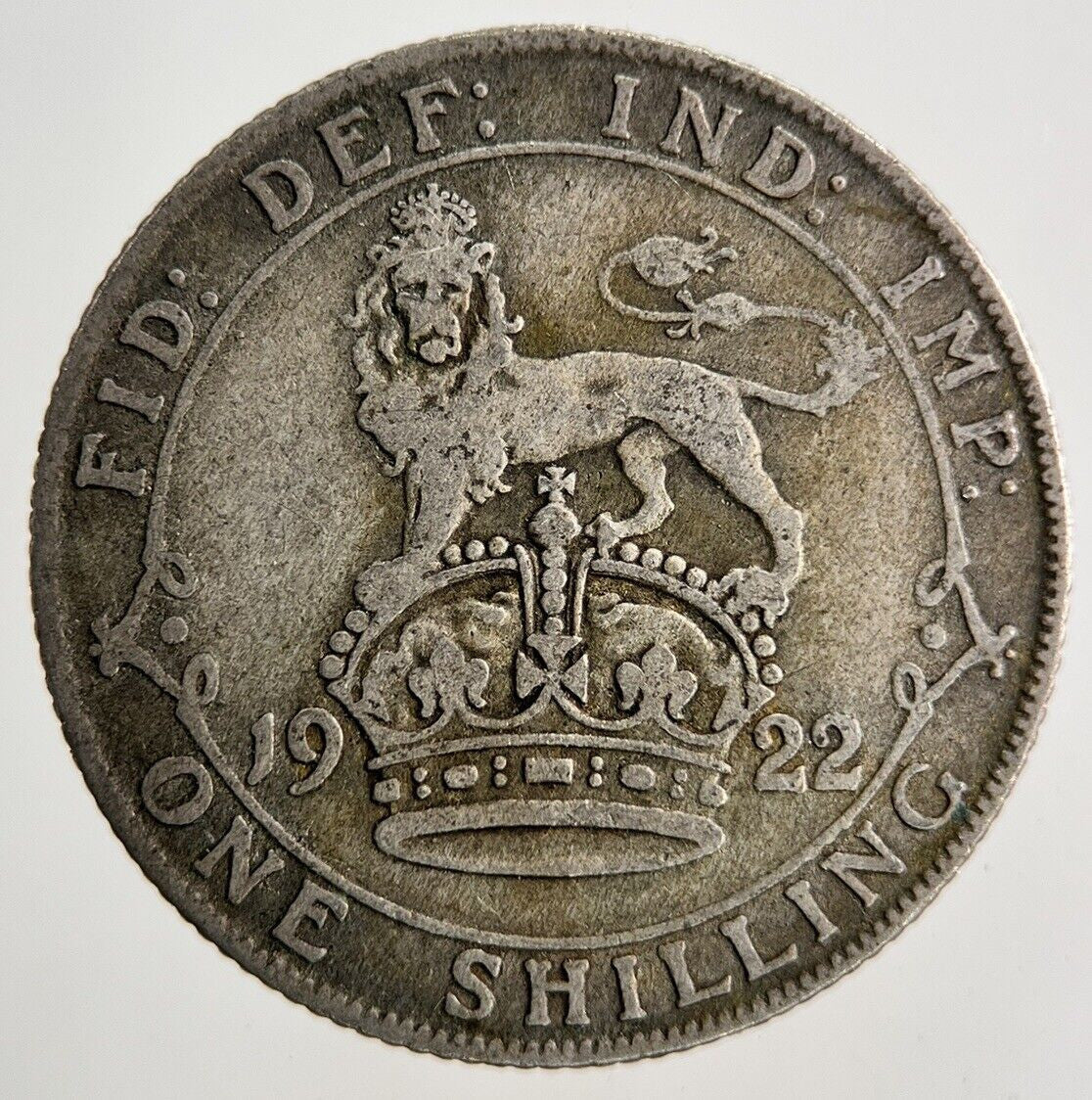 1922 George V Shilling Silver Coin | Collectable Grade
