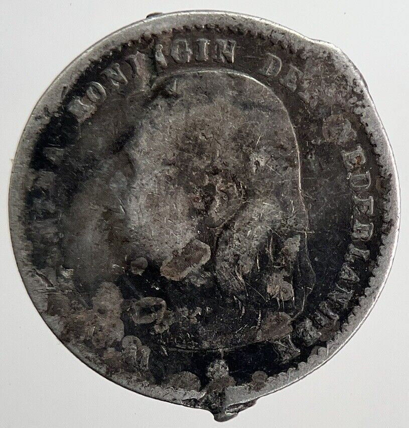 1893 Netherlands 10 Cents Silver Coin | Fine Collectable Grade | a6220