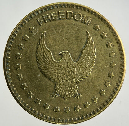 Freedom Eagle No Cash Value Token Coin | Fine Collectable Grade