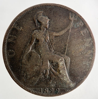 1899 Victoria One Penny Coin | Collectable Grade