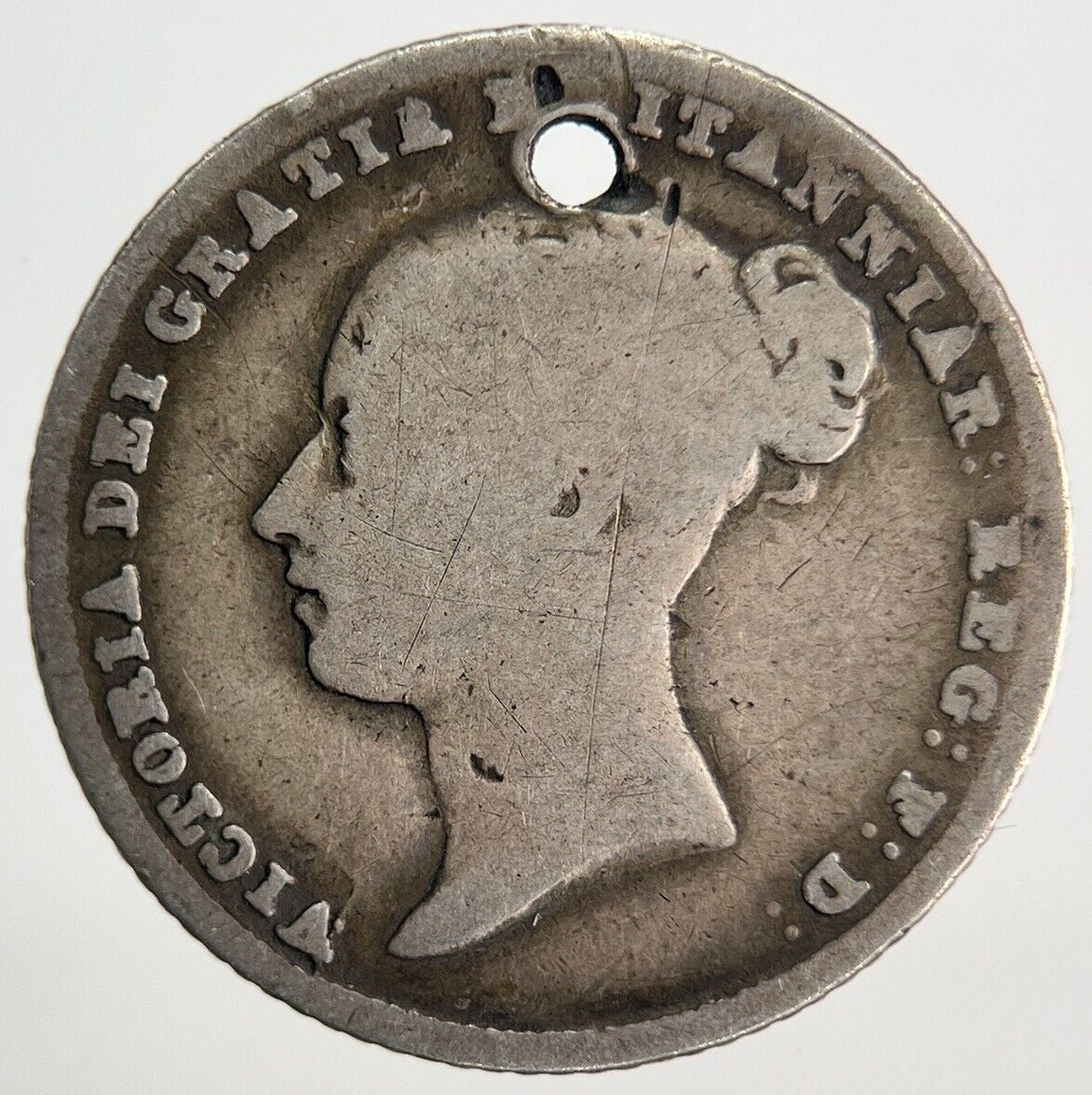 185x Victoria Sixpence Silver Coin | Fair Grade | a1456
