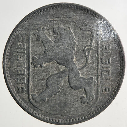 1942 Belgium 1 Franc Coin | Fine Collectable Grade