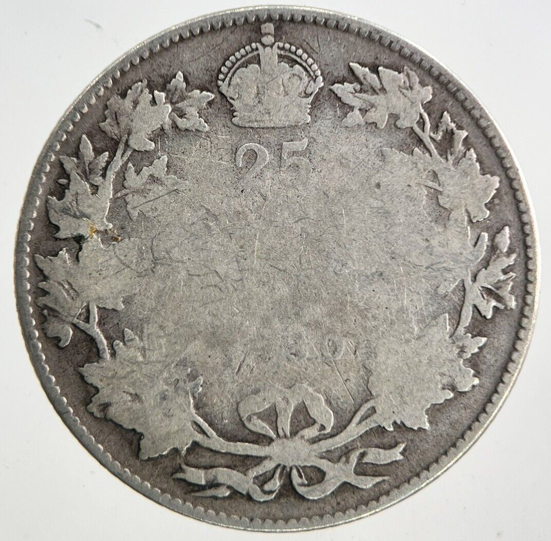1930 Canada 25 Cents Silver Coin | Collectable Grade