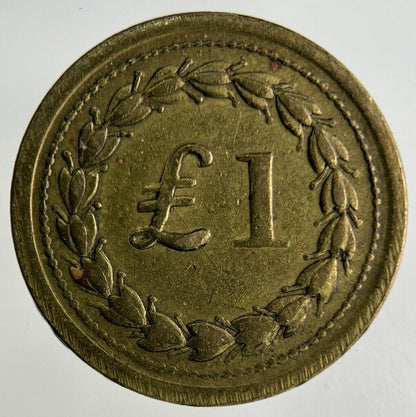 British £1 Royal Arsenal Co - Operative Society Token Coin | Collectable Grade