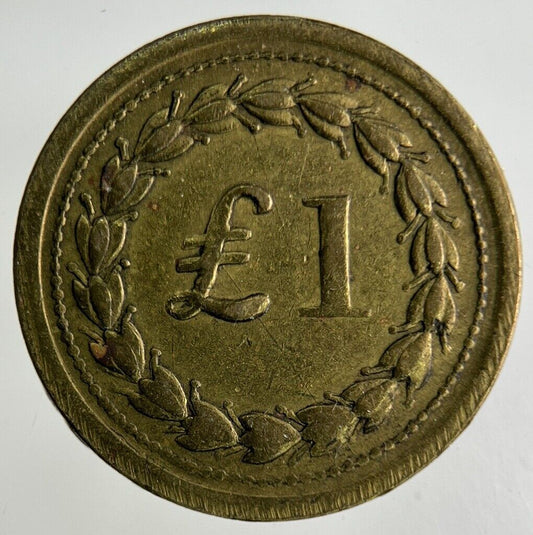 British £1 Royal Arsenal Co - Operative Society Token Coin | Collectable Grade