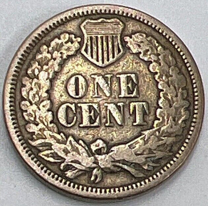 1863 US USA Indian Head One Cent | American Coin | Collectable Grade | a390