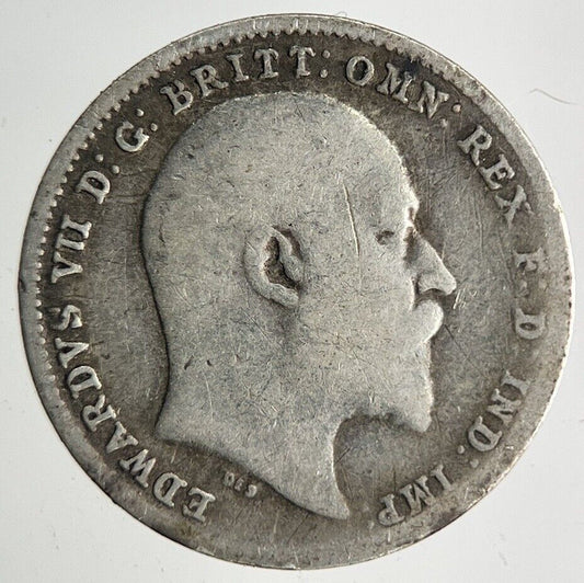 1902 Edward VII Threepence Silver Coin | Collectable Grade